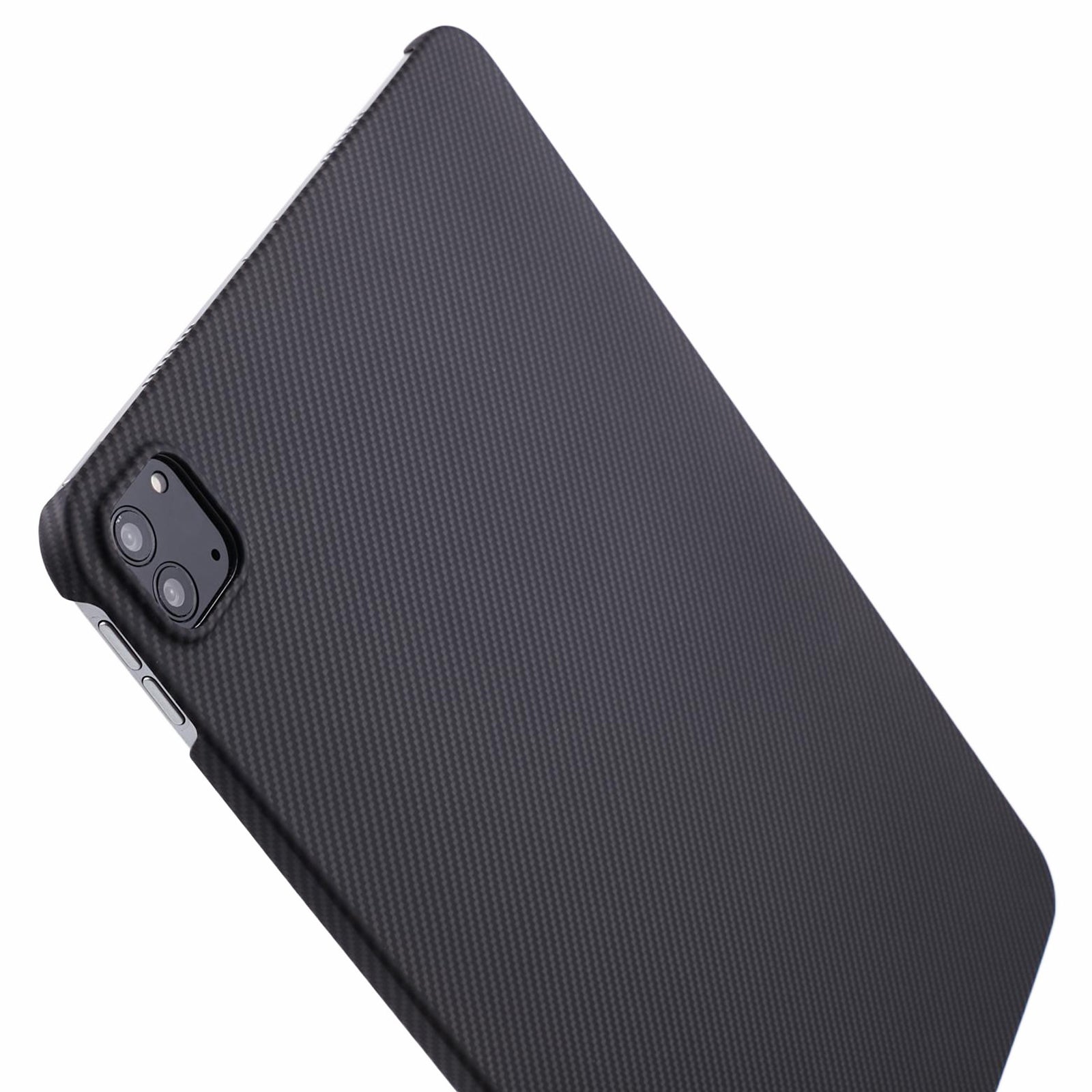 For iPad Pro 11-inch (2018) / (2020) / (2021) / (2022) Black Case 600D Fine Texture Aramid Fiber Scratch-Proof Tablet Cover For iPad Pro 11-inch (2018) / (2020) / (2021) / (2022) Black Case 600D Fine Texture Aramid Fiber Scratch-Proof Tablet Cover
